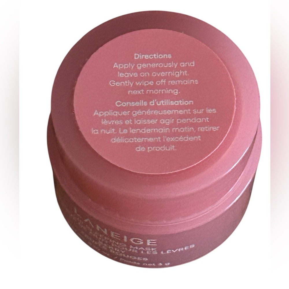 LANEIGE Lip Sleeping Mask Balm Berry Fruits Rouges Mini Travel‎ Size .10oz New - Picture 5 of 5